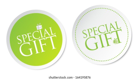 Special Gift Stickers