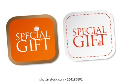 Special Gift Stickers