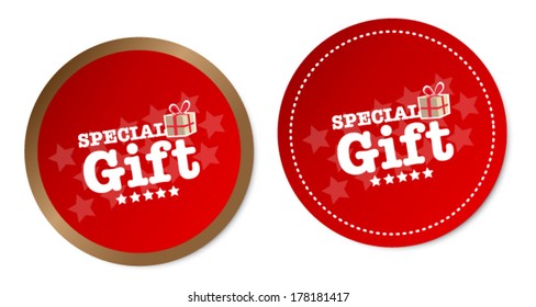 Special Gift Stickers