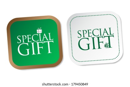 Special Gift Stickers
