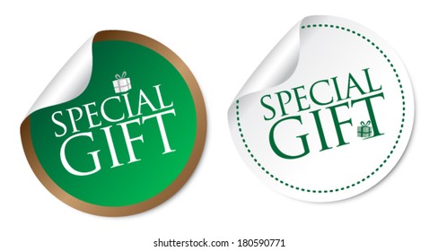 Special Gift Stickers