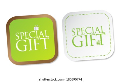 Special Gift Stickers
