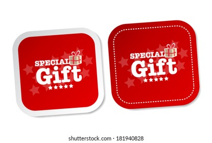 Special Gift Stickers