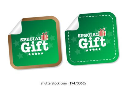 Special Gift Stickers