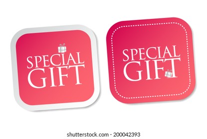 Special Gift Stickers