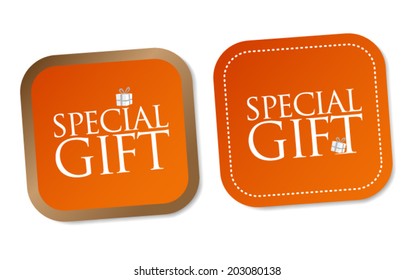 Special Gift Stickers