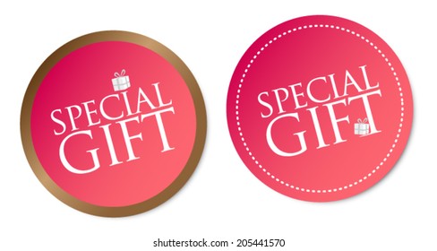 Special Gift Stickers