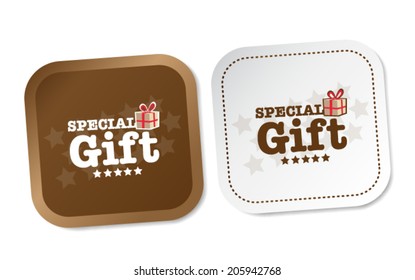 Special Gift Stickers