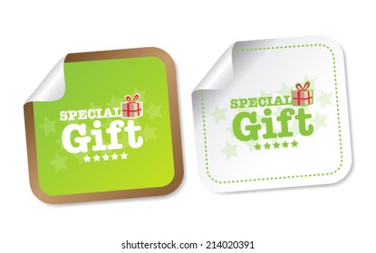 Special Gift Stickers