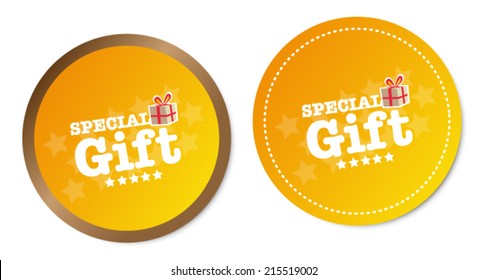 Special Gift Stickers