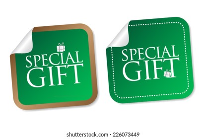 Special Gift Stickers