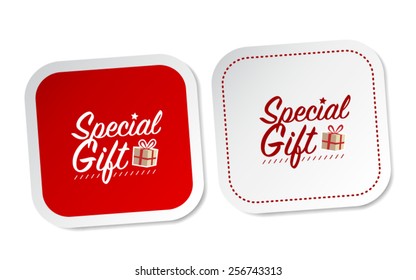 Special Gift Stickers