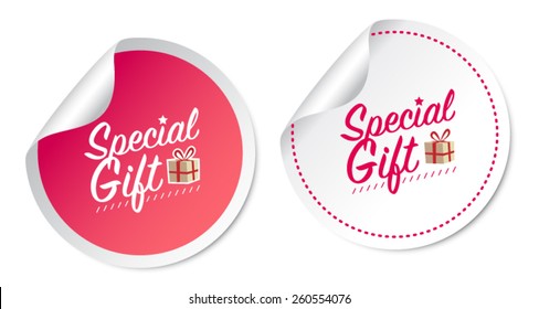 Special Gift Stickers