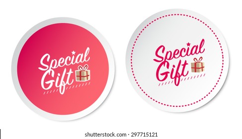 Special Gift Stickers