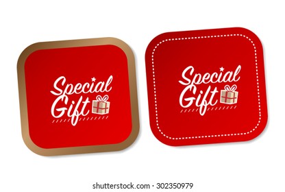 Special Gift Stickers