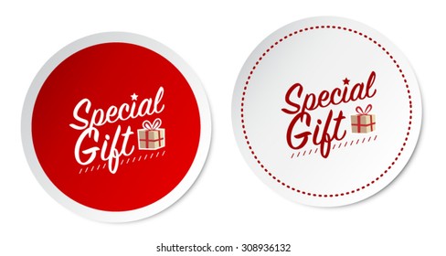 Special Gift Stickers