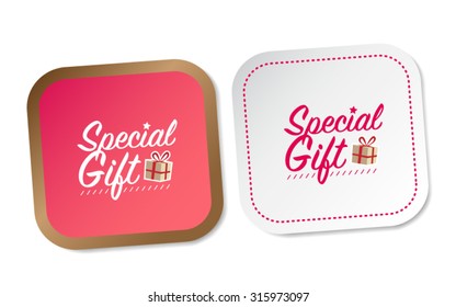 Special Gift Stickers