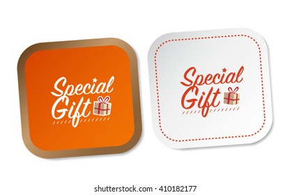 Special Gift Stickers