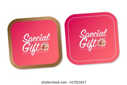 Special Gift Stickers