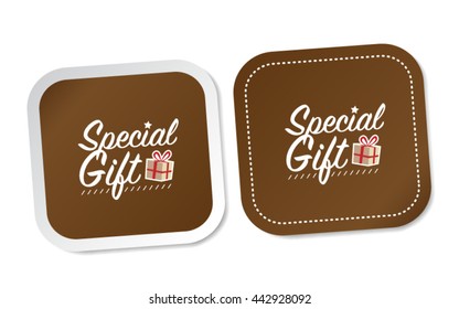Special Gift Stickers