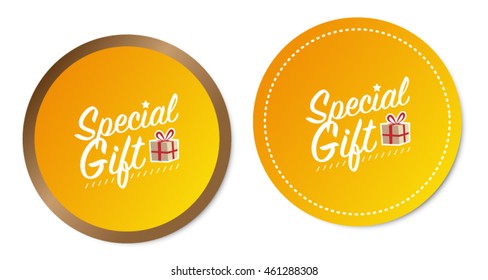 Special Gift Stickers