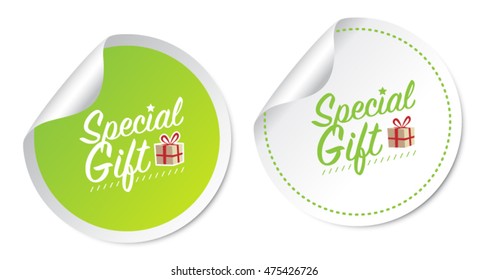 Special Gift Stickers