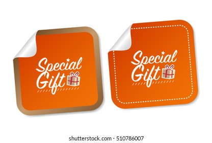 Special Gift Stickers