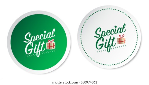 Special Gift Stickers
