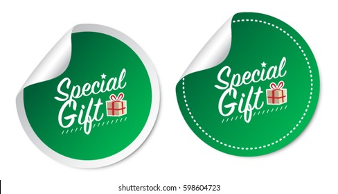 Special Gift Stickers