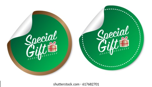 Special Gift Stickers