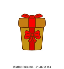 Special Giveaway Red Love Gift Vector Icon Art