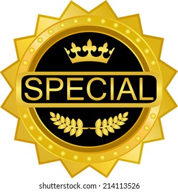 Special Gold Badge