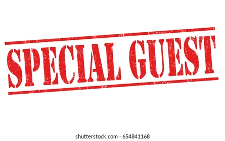 187 Special guest stamp Images, Stock Photos & Vectors | Shutterstock