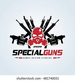 Gun Logo Images Stock Photos Vectors Shutterstock
