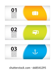 special holiday banners, tourist flyer design
