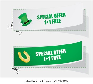 special labels for St. Patrick's Day