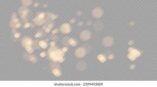 Special lens flare light effect bokeh vector transparent sunlight shine