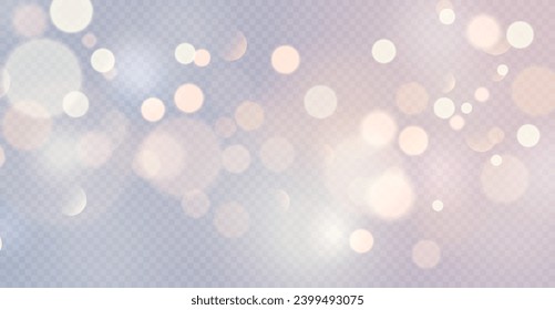 Special lens flare light effect bokeh vector transparent sunlight shine