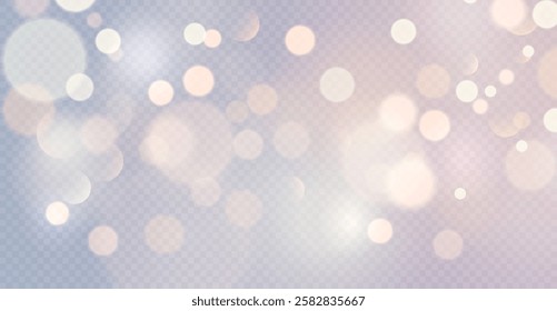 Special lens flare light effect bokeh vector transparent sunlight shine