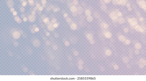 	
Special lens flare light effect bokeh vector transparent sunlight shine