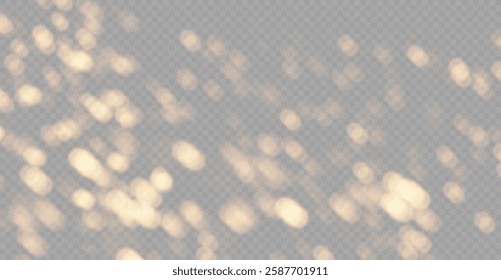 Special lens flare light effect bokeh vector transparent sunlight shine