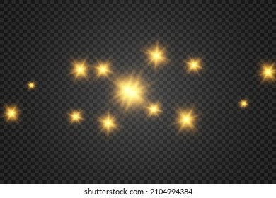 Special lens flash, light effect. The flash flashes rays and searchlight. illust.White glowing light. Beautiful star Light from the rays. The sun is backlit. Bright beautiful star. Sunlight. Glare.	
