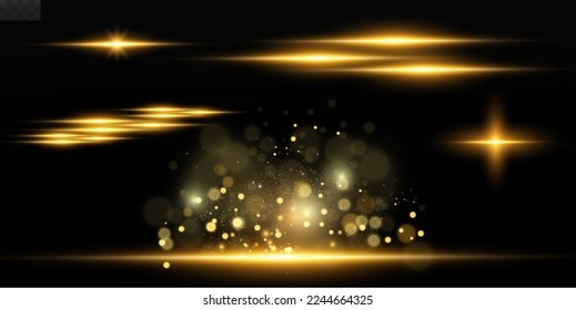 flash especial de lente, efecto de luz. El flash parpadea los rayos y la luz reflectante. Lámpara. Luz blanca brillante. Hermosa estrella Luz de los rayos. El sol está retroiluminado. Hermosa estrella brillante. Luz solar. Glare.	
