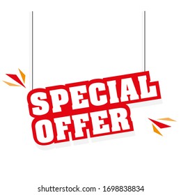 oferta limitada especial , formato vectorial