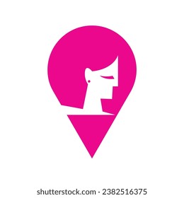 special location for women logo vector