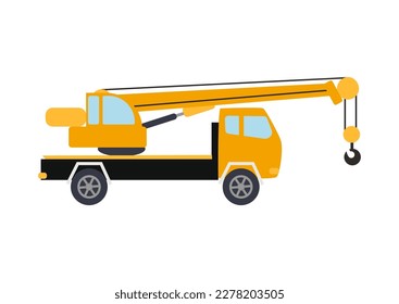Máquinas especiales para trabajos de construcción. Elevadores de horquilla, mezclador de hormigón, grúas, excavadoras, tractores, topadoras, camiones Reparación de carreteras
