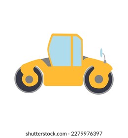 Special machines for construction work. Forklifts, concrete mixer, cranes, excavators, tractors, bulldozers trucks Road repair