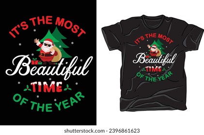 Special and modern Christmas t-shirt design