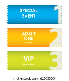 special modern ticket template, event ticket, admit one