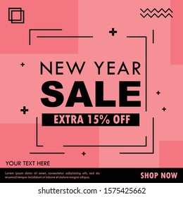 SPECIAL NEW YEAR SALE BANNER